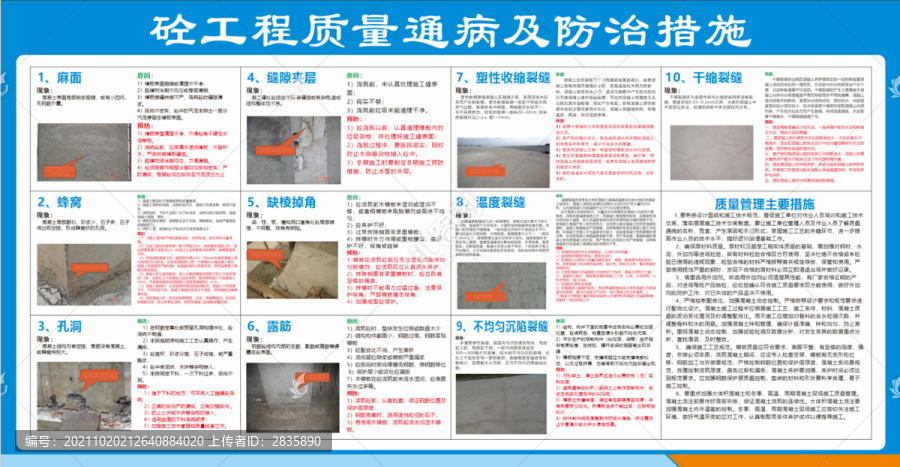 砼工程质量通病及防治措施