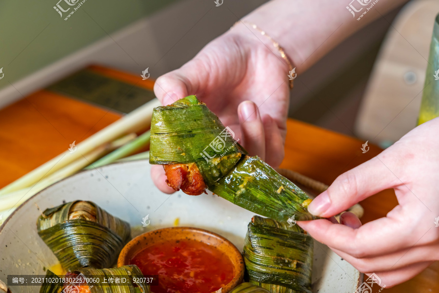 香兰叶包鸡