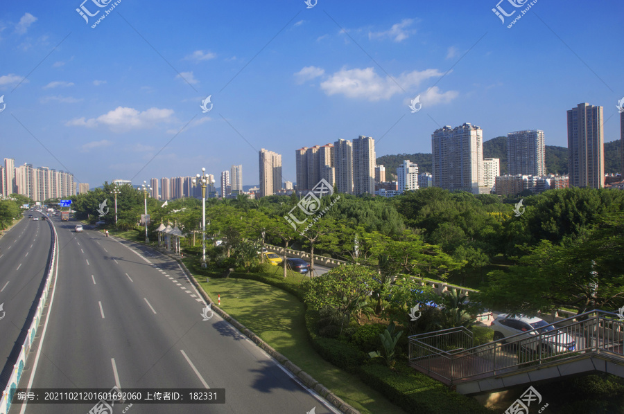 南安江北大道城市风景