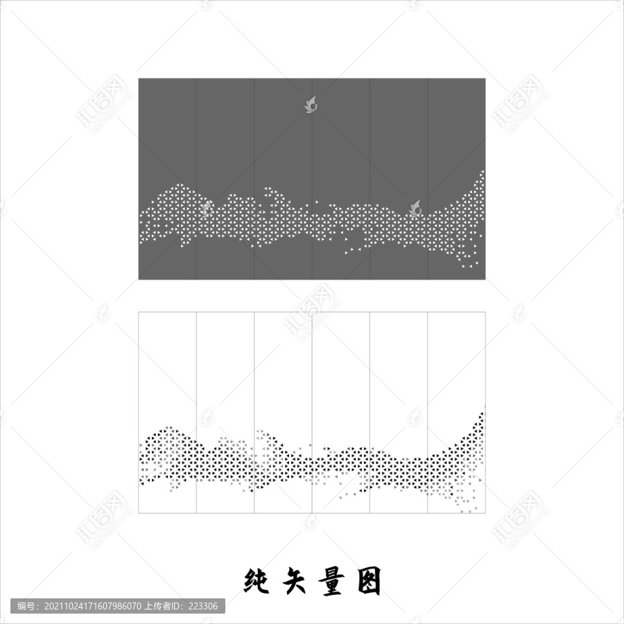 磨砂玻璃图案