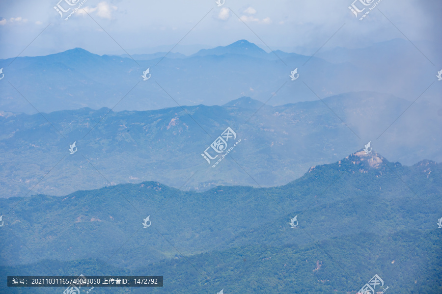 湖北黄冈罗田大别山薄刀锋风景区