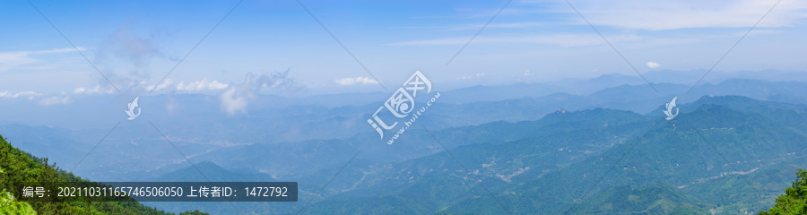 湖北黄冈罗田大别山薄刀锋风景区