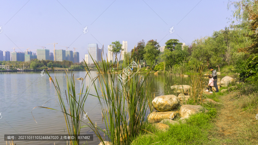 尖山湖秋景