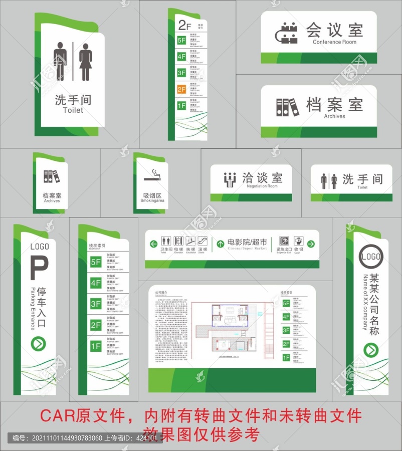 房地产VI导视系统素材