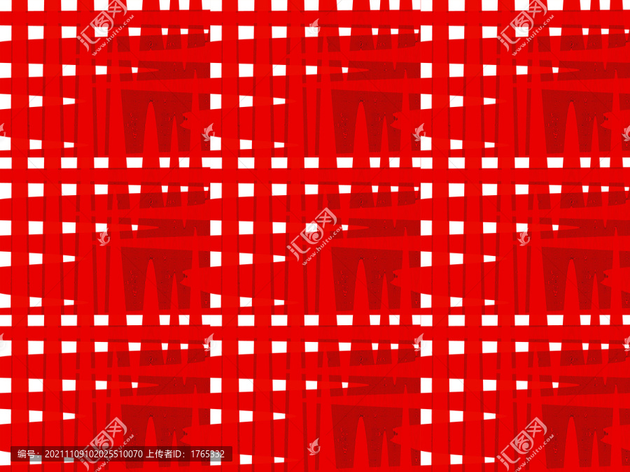 抽象复古红色调无缝肌理桌布背景