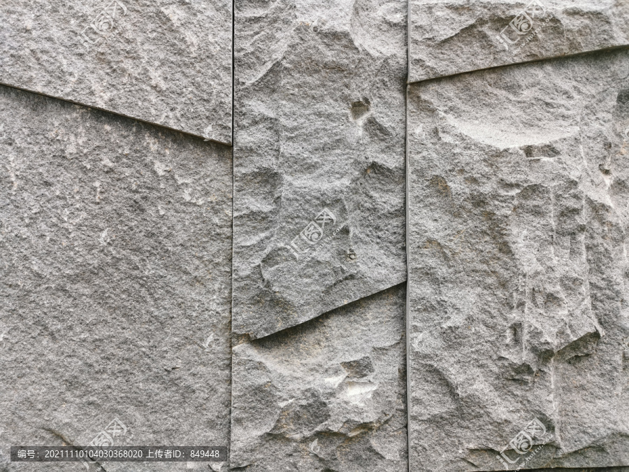 毛石石块岩石贴图材质景观墙素材