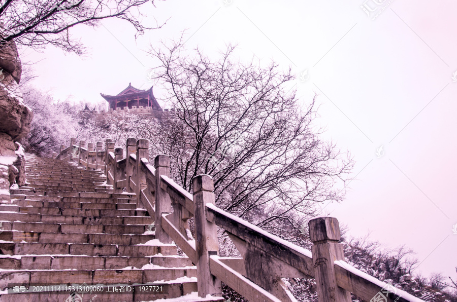 抱犊寨雪景