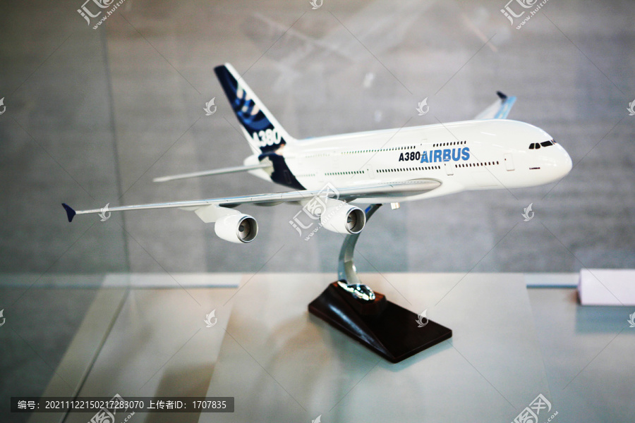 空客A380客机模型