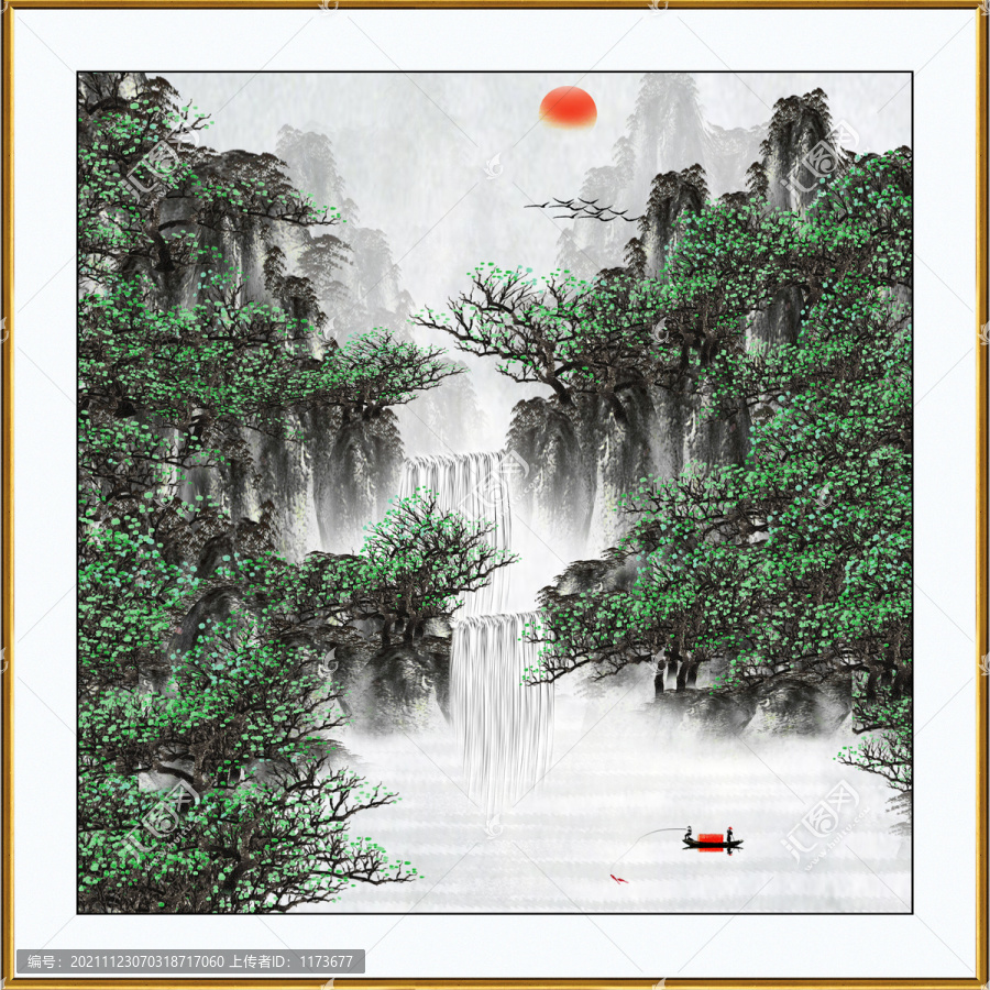 山水画