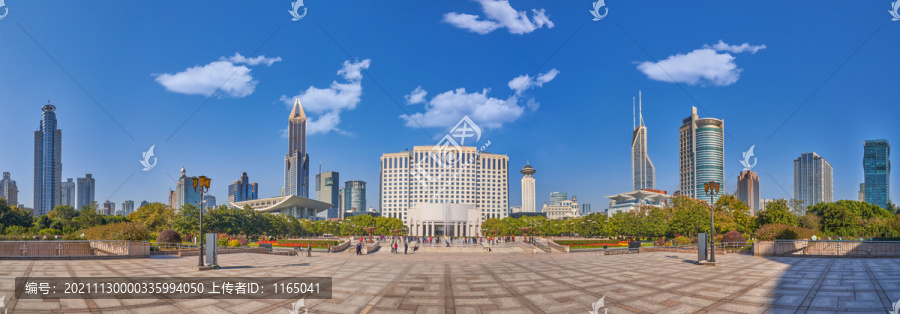 上海人民广场高清宽幅大图