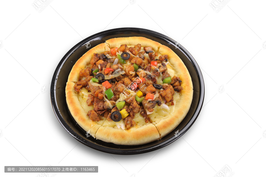 黑椒牛肉披萨