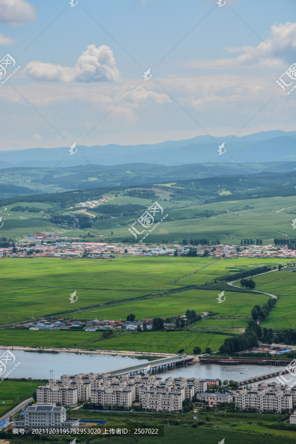 延吉市帽儿山风景区自然风光