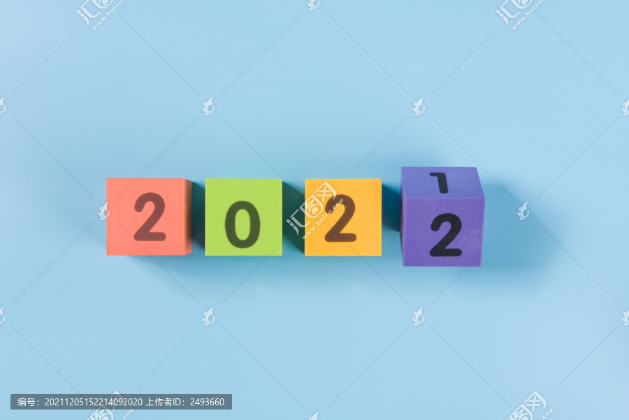 2022新年跨年概念