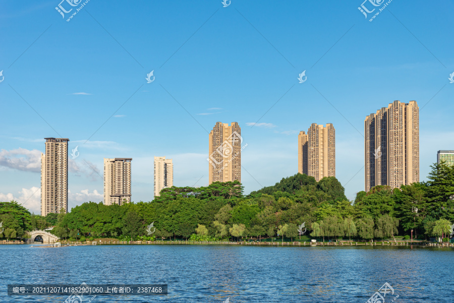 佛山千灯湖城市风景