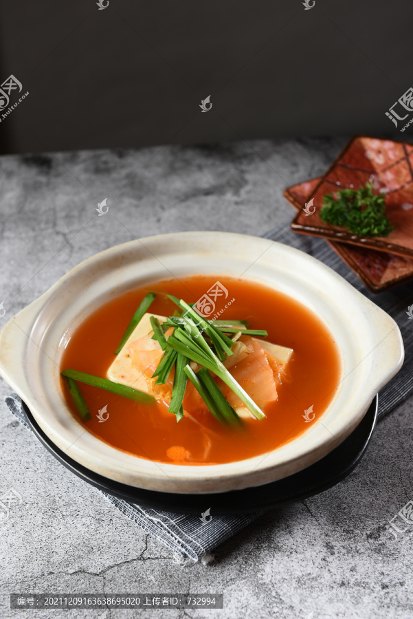 辣白菜豆腐汤