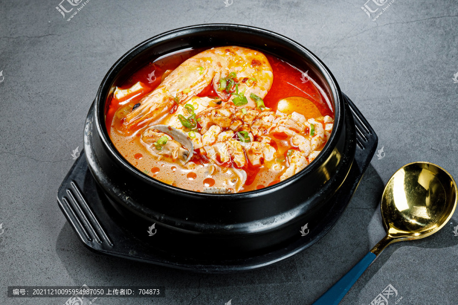 鲜虾海鲜汤