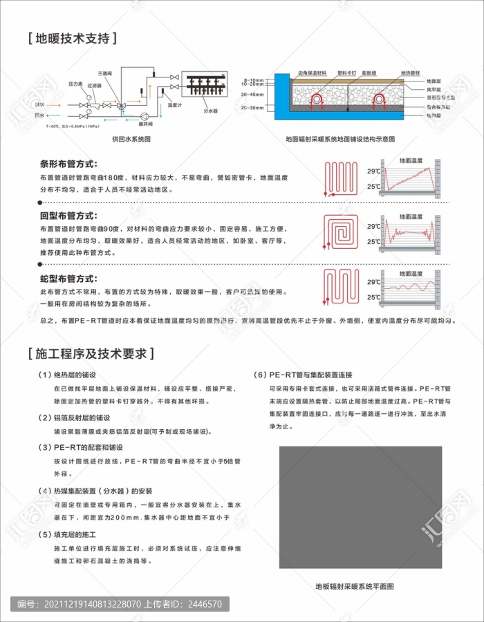 地暖技术支持及施工