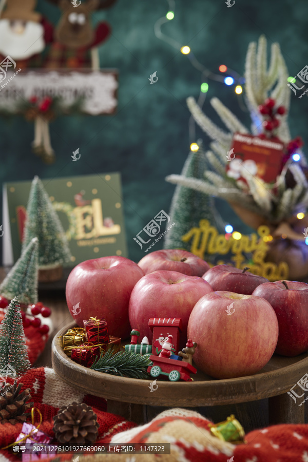 圣诞氛围苹果
