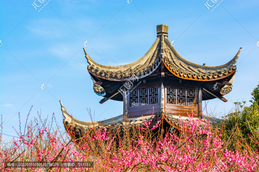 梅花古亭
