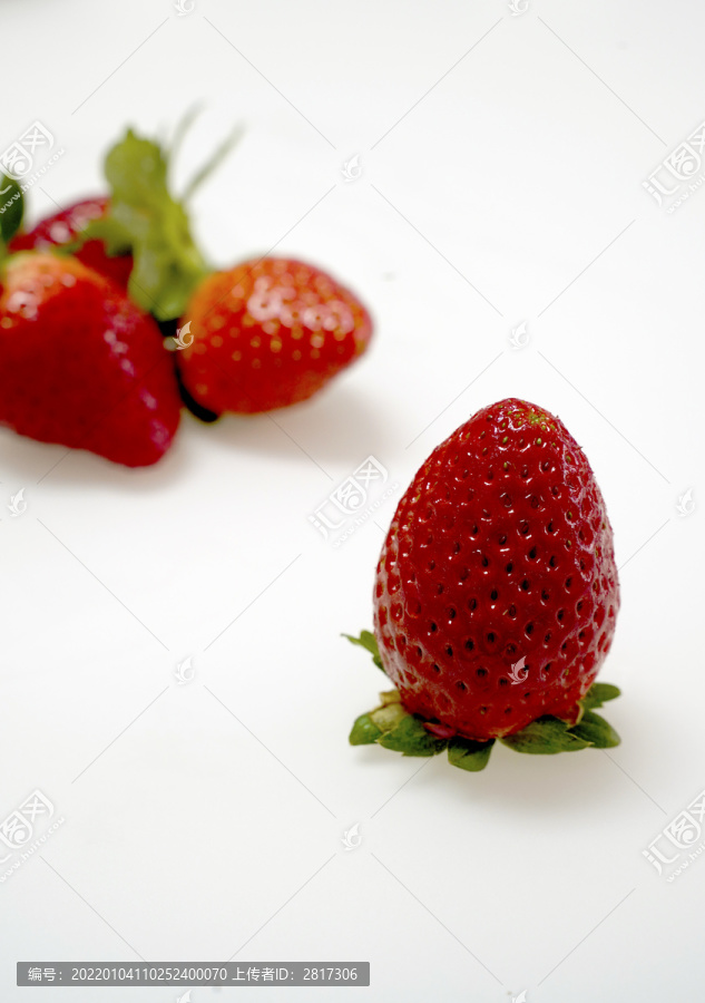 小清新奶油草莓