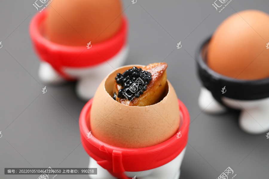 鹅肝蒸蛋