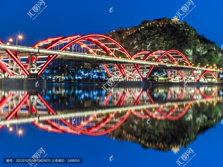 柳州文惠桥夜景