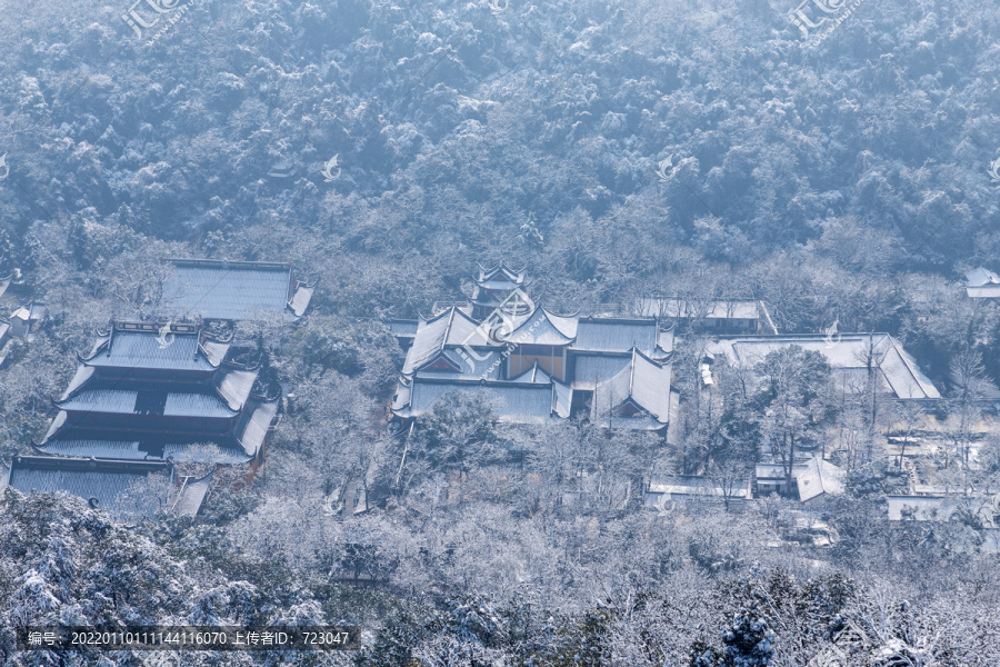 灵隐寺雪霁