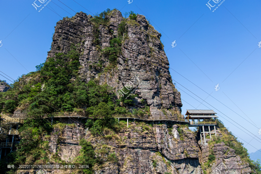 北帝山旅游风景区石桥山