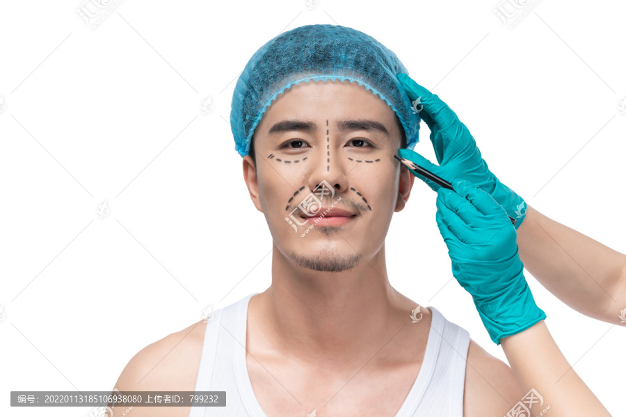 男士美容肖像