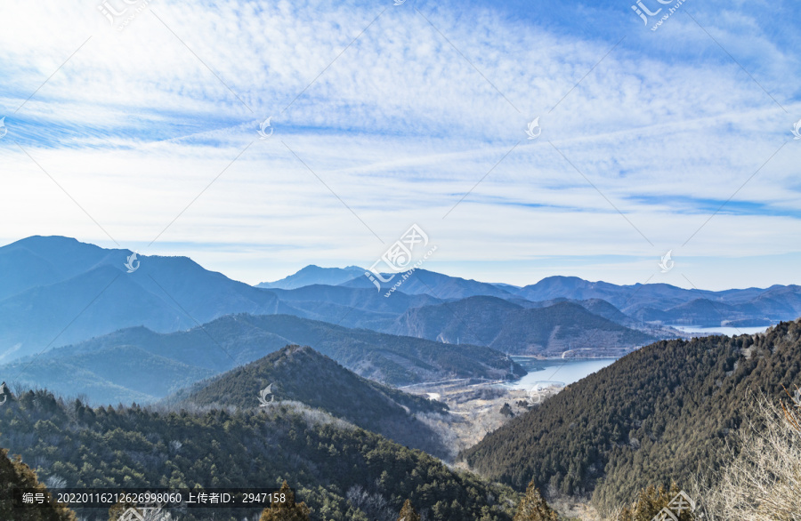 天津蓟县泥河村冬季风光