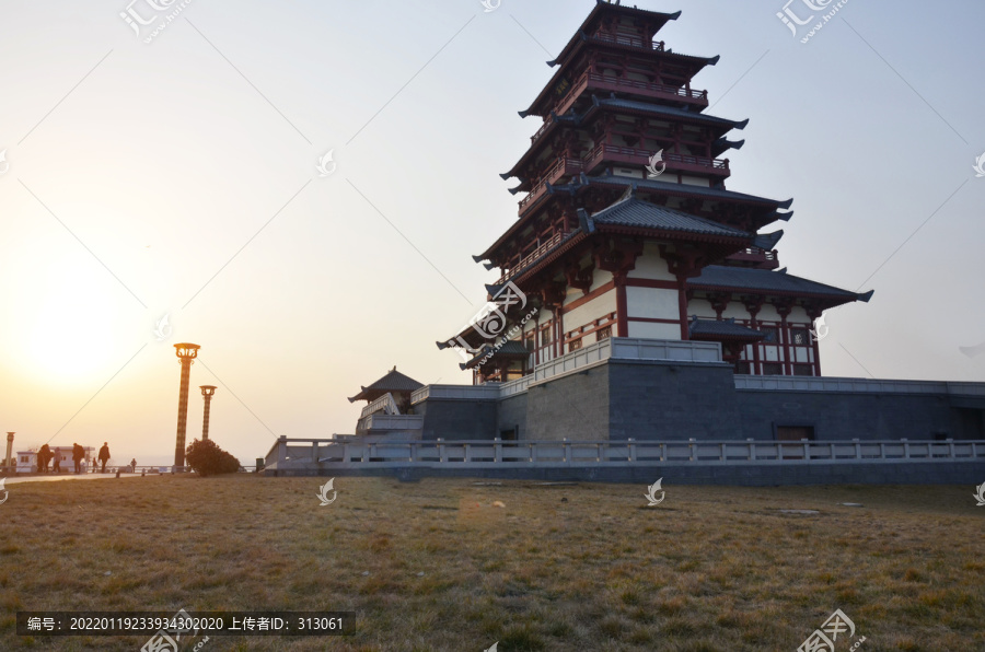 陕西宝鸡石鼓山石鼓阁