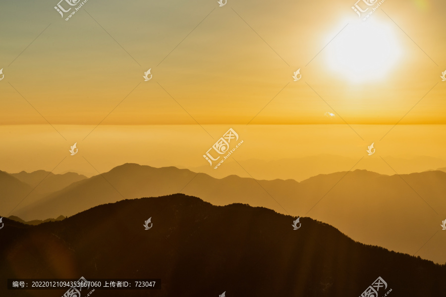 括苍山日出