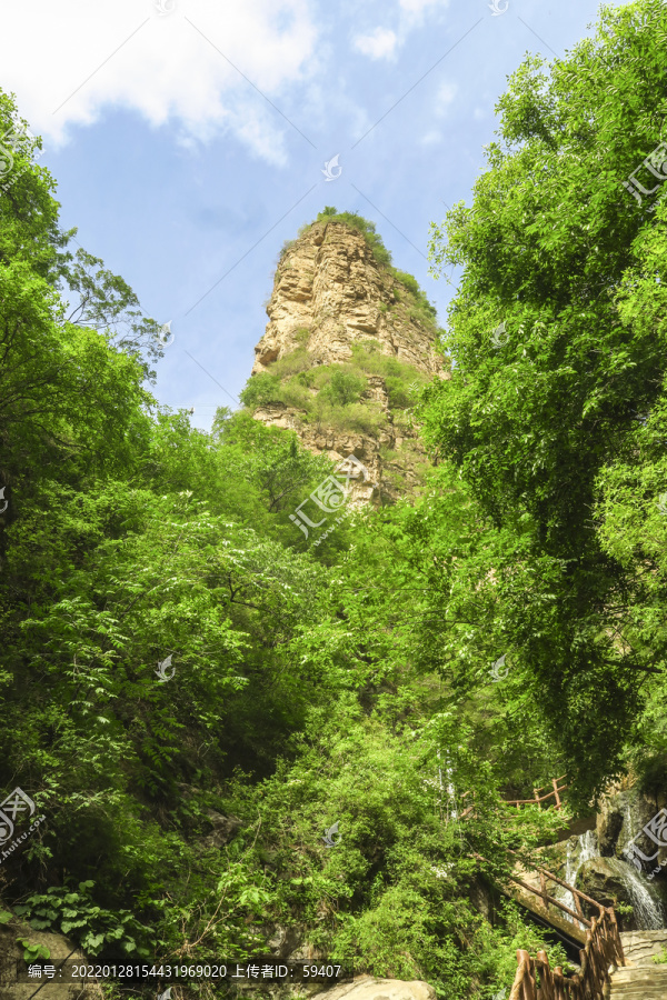 狼牙山景区风景