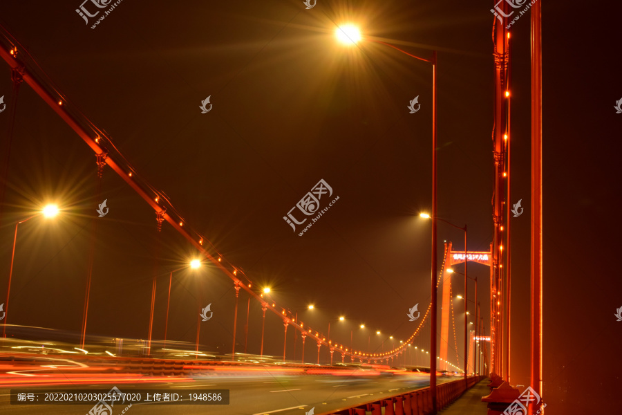 长江大桥夜景
