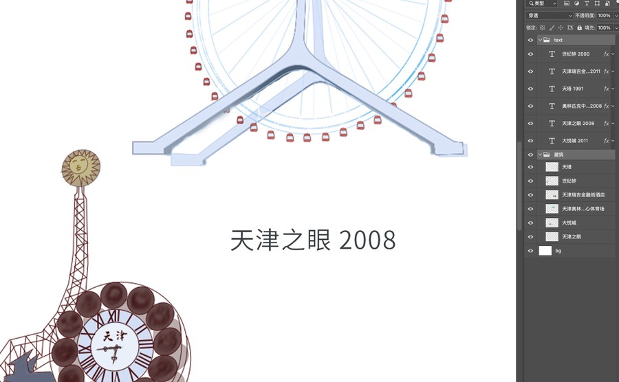 天津地标建筑著名景点历史建筑