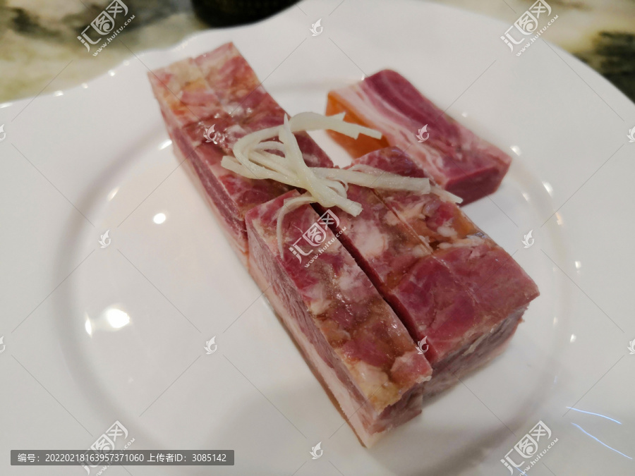 镇江菜馆水晶肴肉