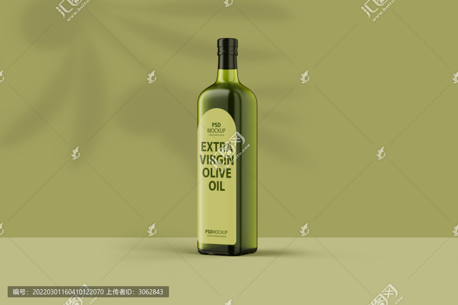 食用油瓶橄榄油包装样机