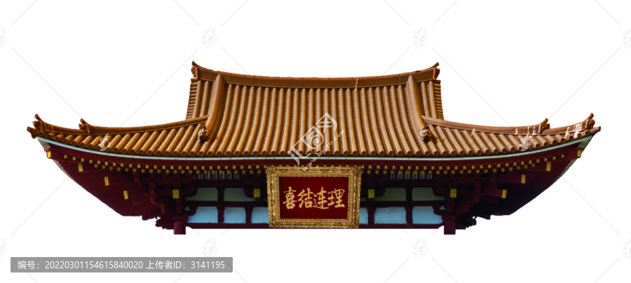 中式屋檐房檐