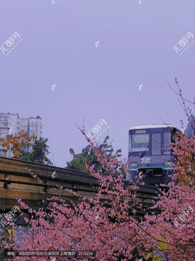 重庆街头城市人文风光