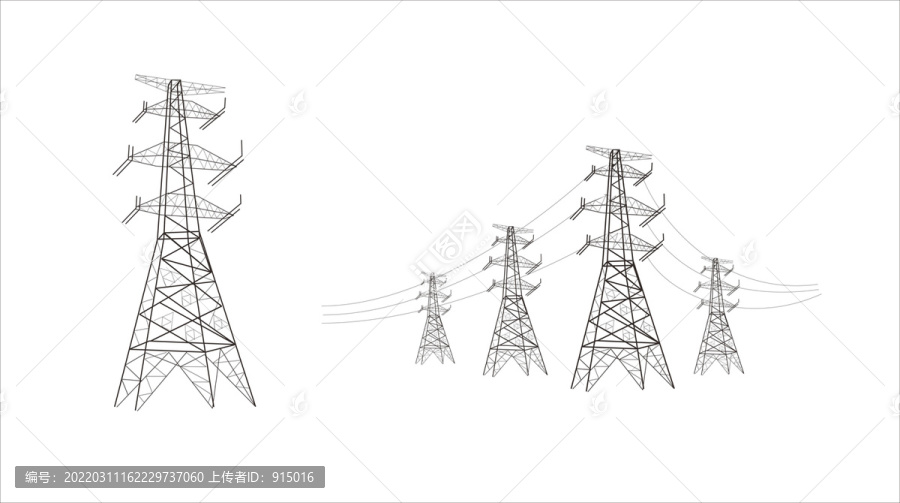 电网输电塔