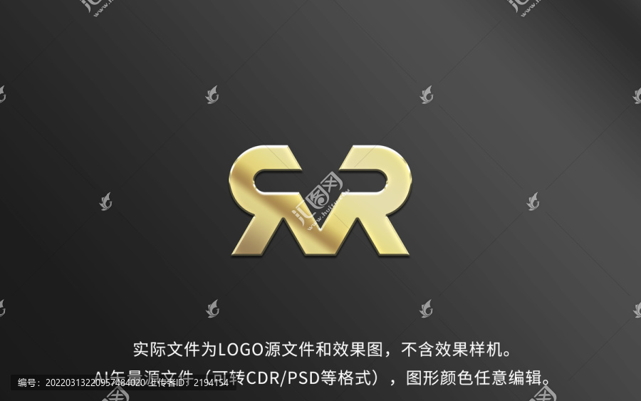 MR字母羊鹿LOGO标志设计