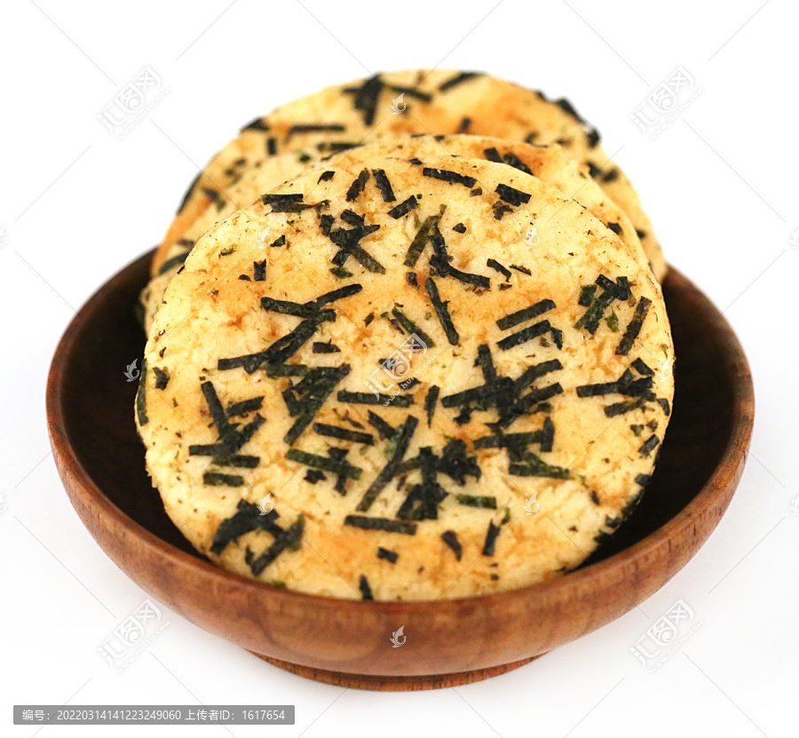 厚烧海苔米饼
