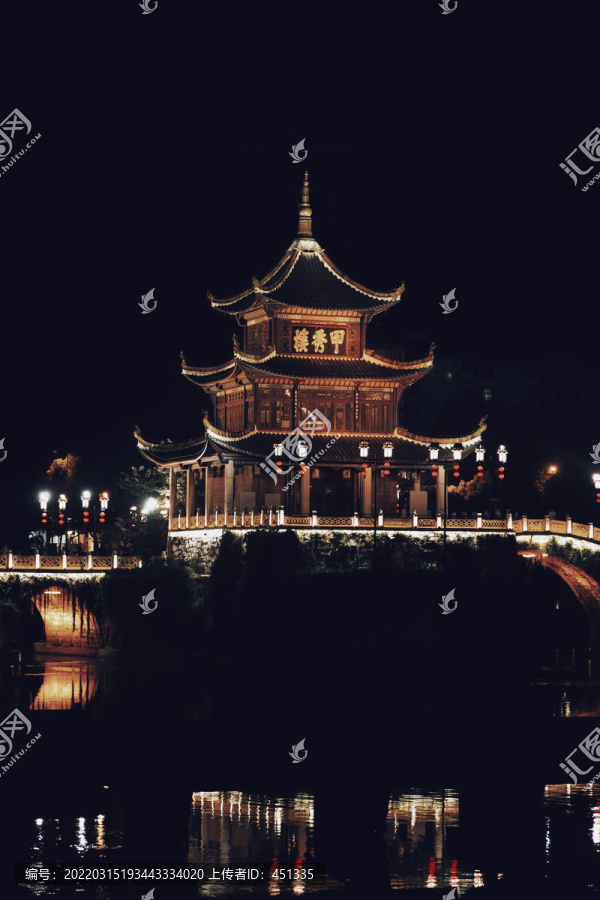 贵州甲秀楼夜景