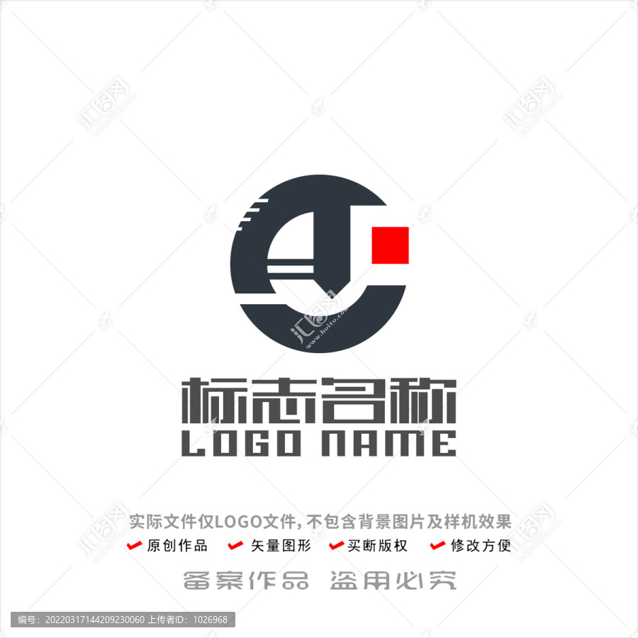 ej字母标志马头logo