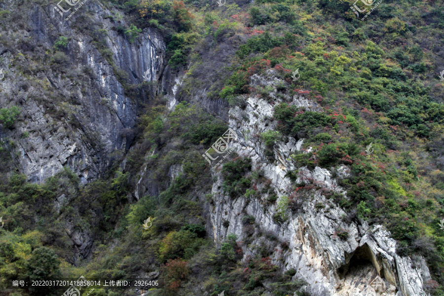 三峡岩石