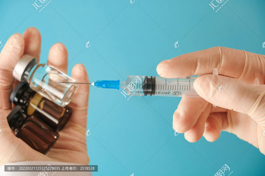 医疗研究手持注射器疫苗试剂