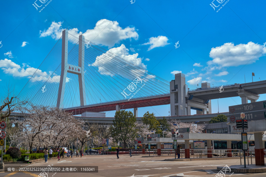 上海南浦大桥公交站