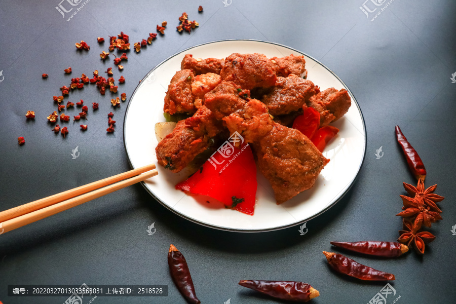 美食摄影夜宵小吃烤肉羊肉