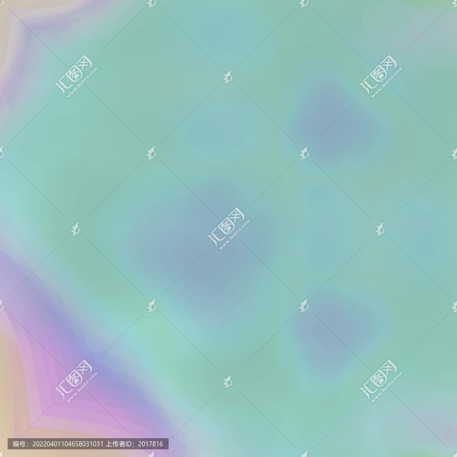 混色彩印印染简约地毯