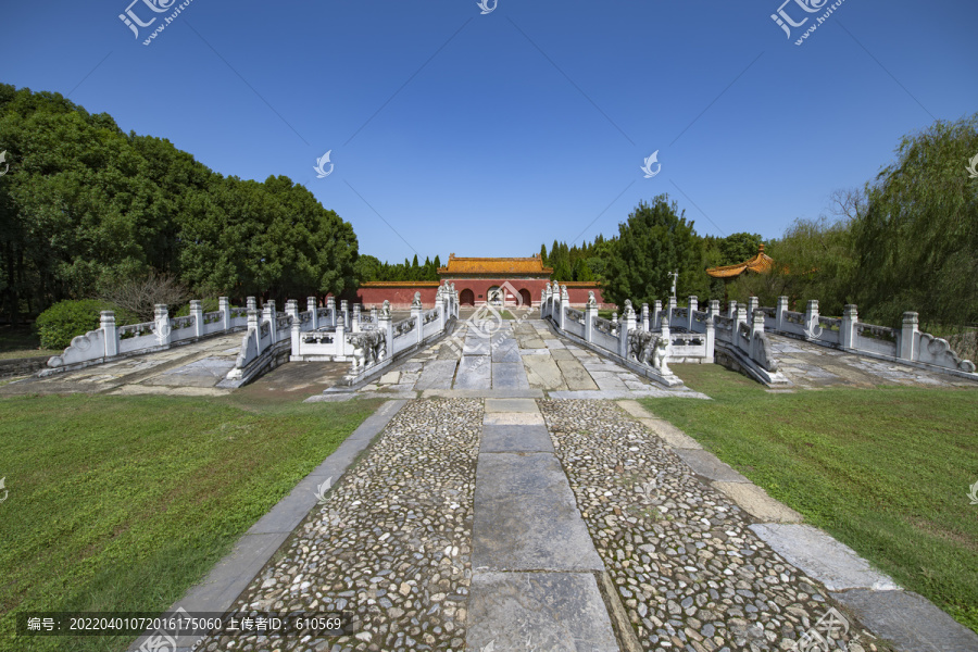 明显陵旧红门
